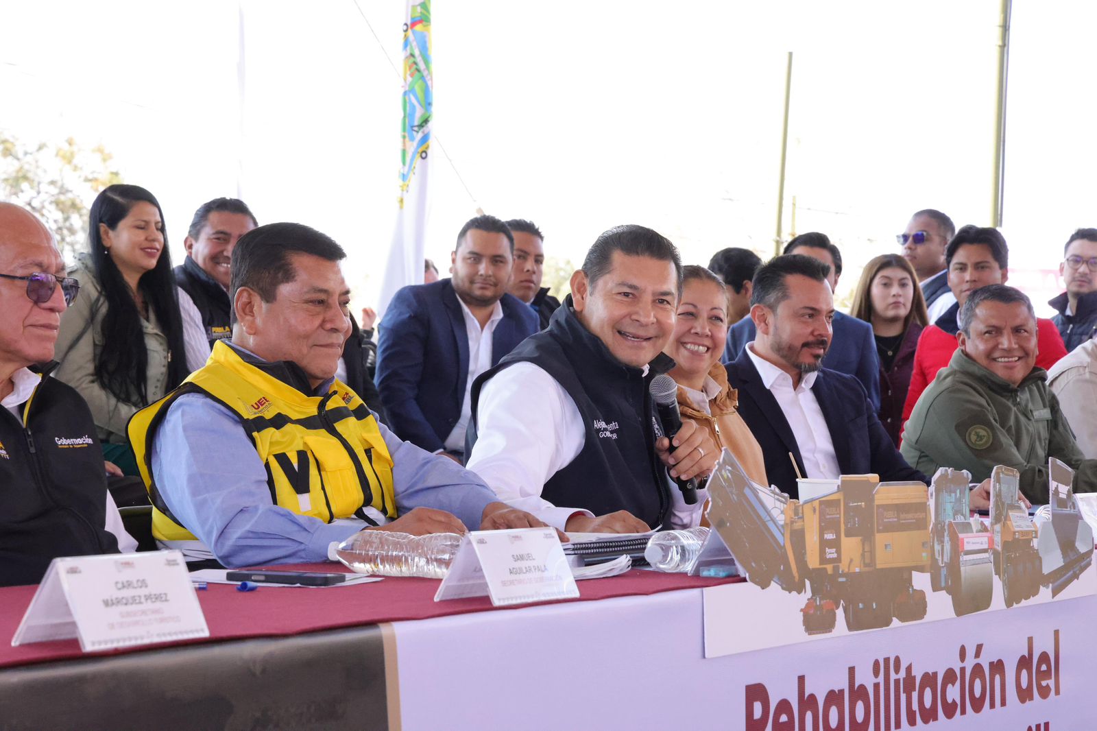 Vigilancia por aire y tierra protege a familias poblanas; genera paz y bienestar