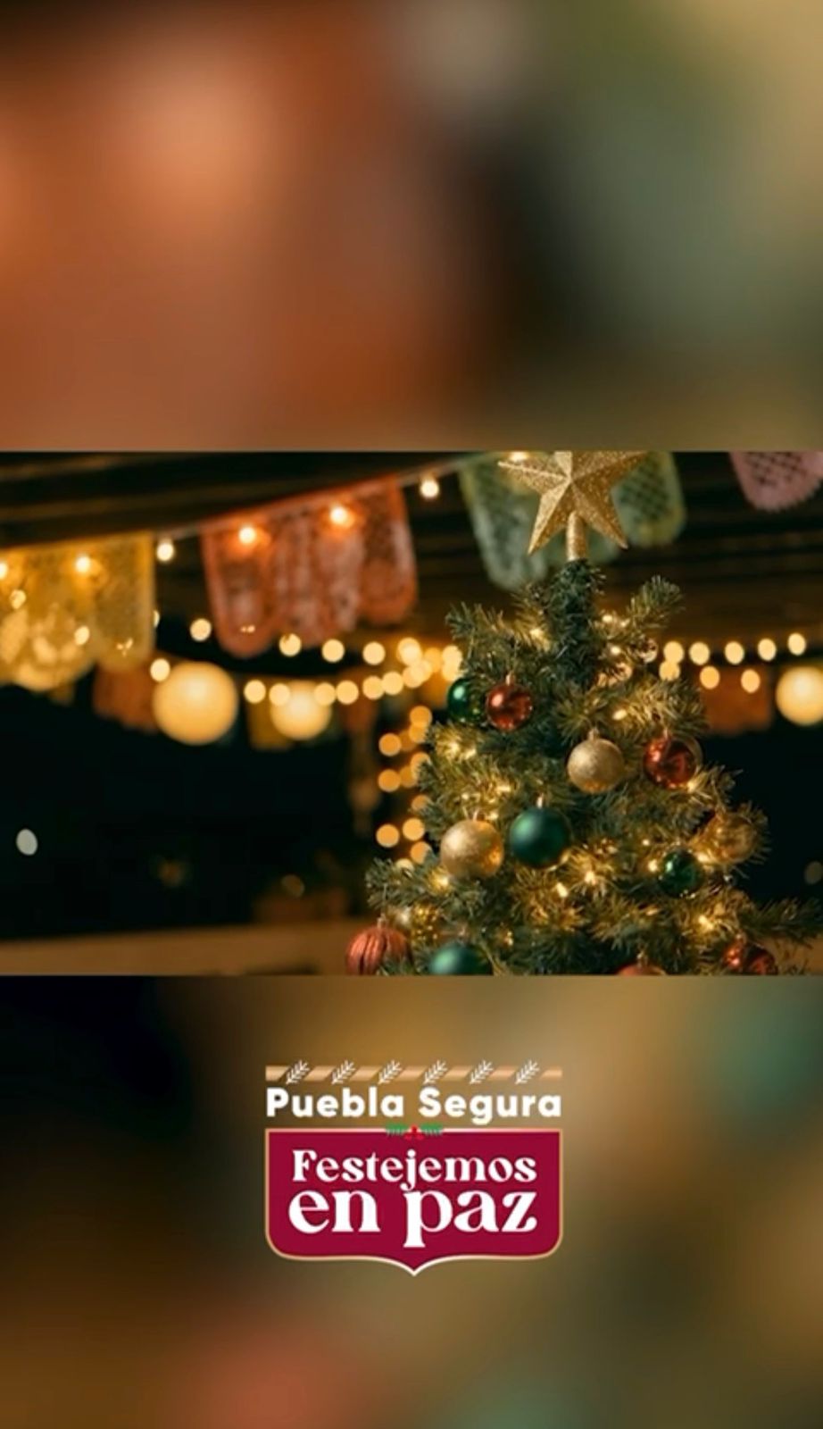 Invita Gobierno de Puebla a celebrar fin de año en paz y con responsabilidad