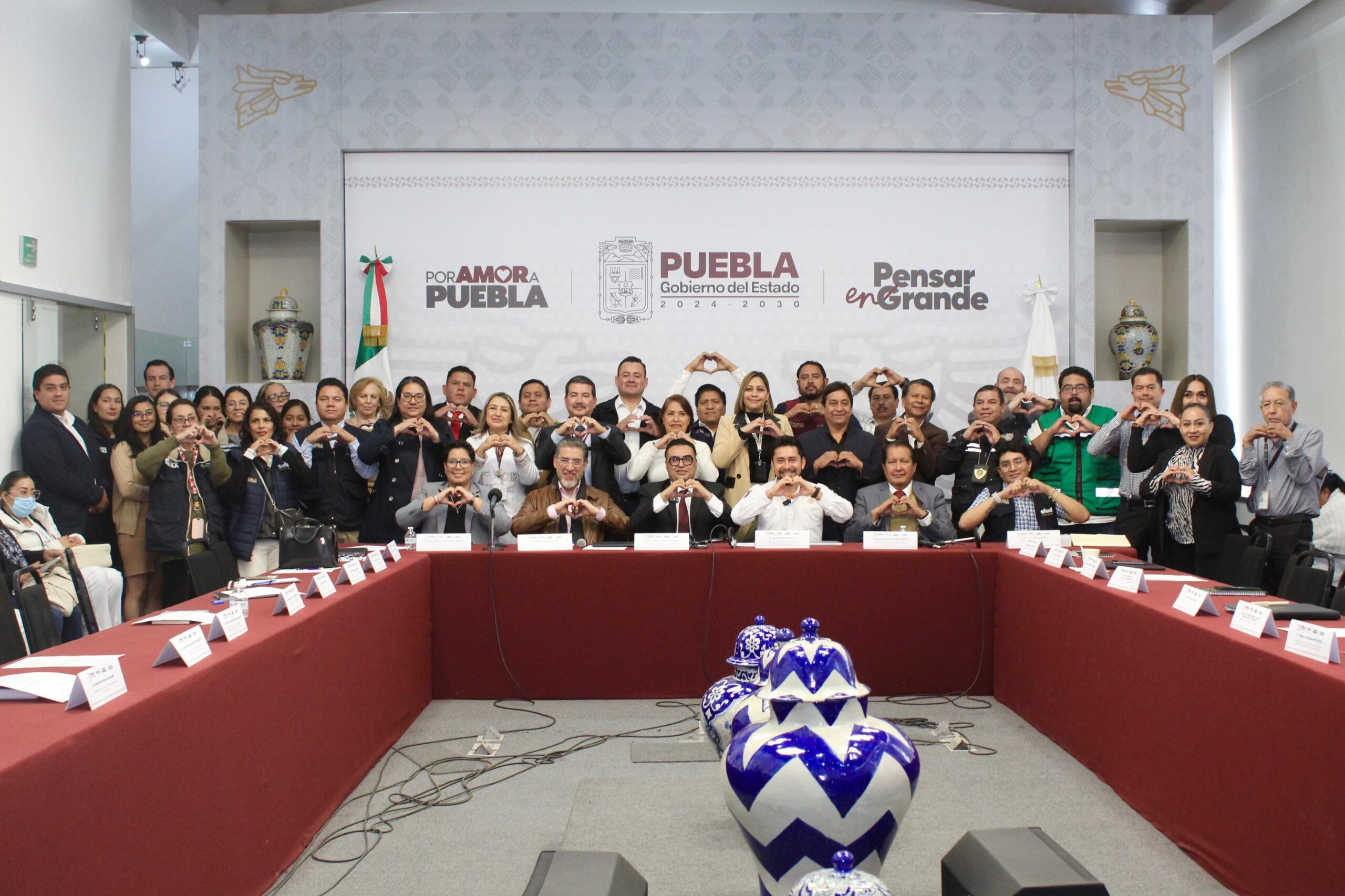 Gobierno de Puebla instala «Comando operativo de seguridad en salud», rumbo al mundial 2026