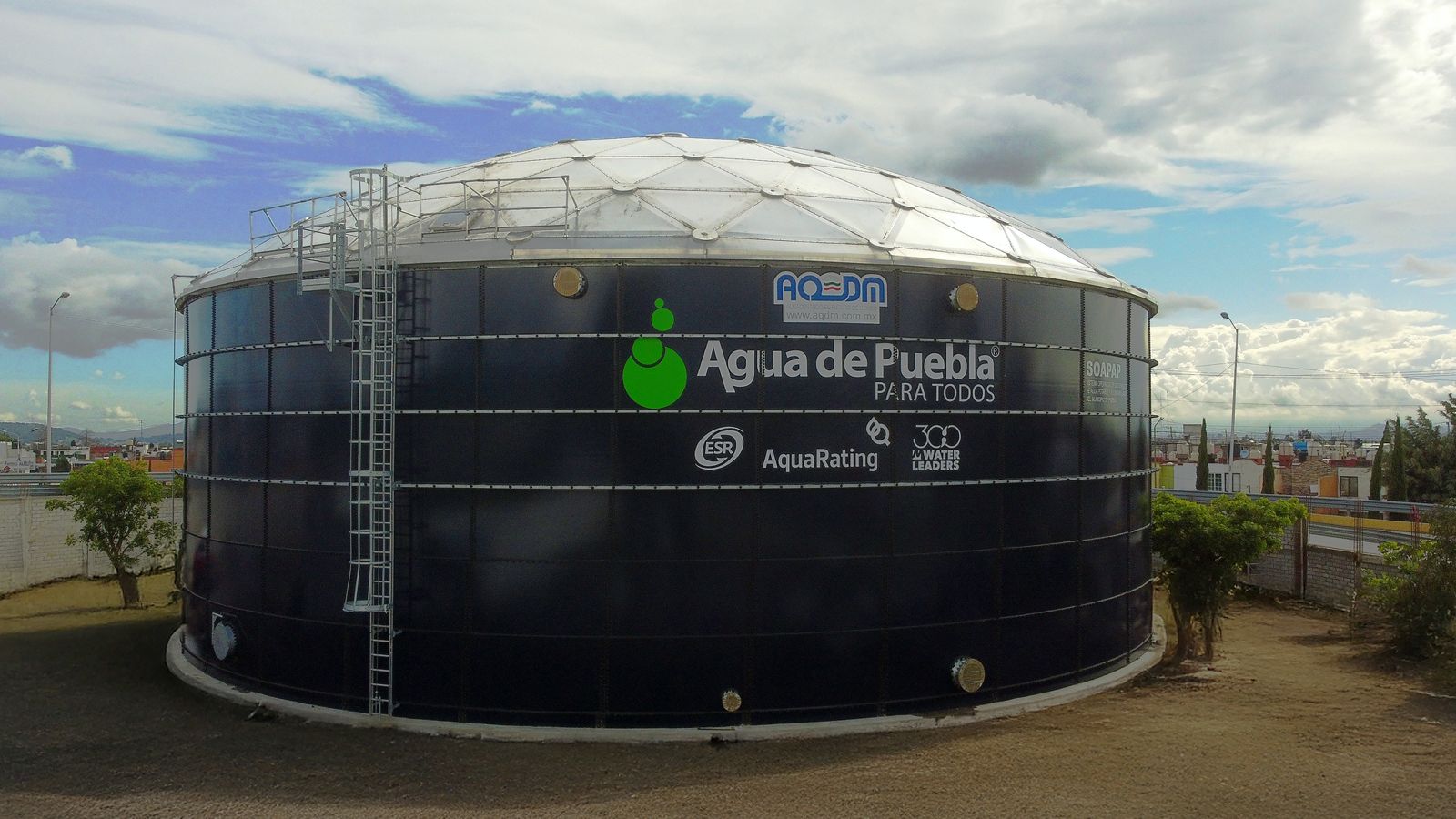 Para fortalecer el servicio en el norponiente de la ciudad, Agua de Puebla puso en marcha el Sistema de Bombeo del Macrotanque Gaza – Xonacatepec
