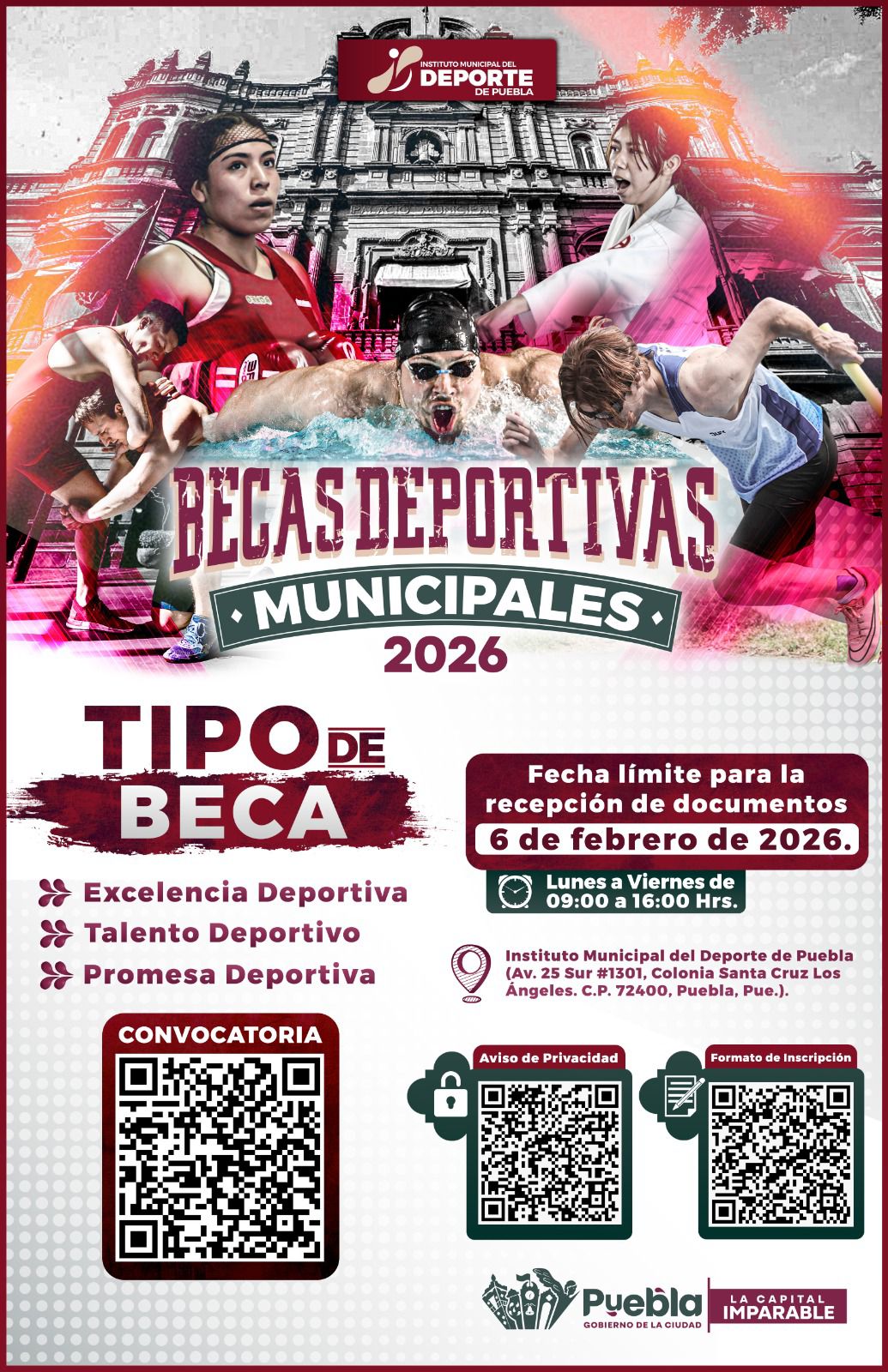 El Gobierno de la Ciudad lanza convocatoria para las Becas Deportivas Municipales 2026