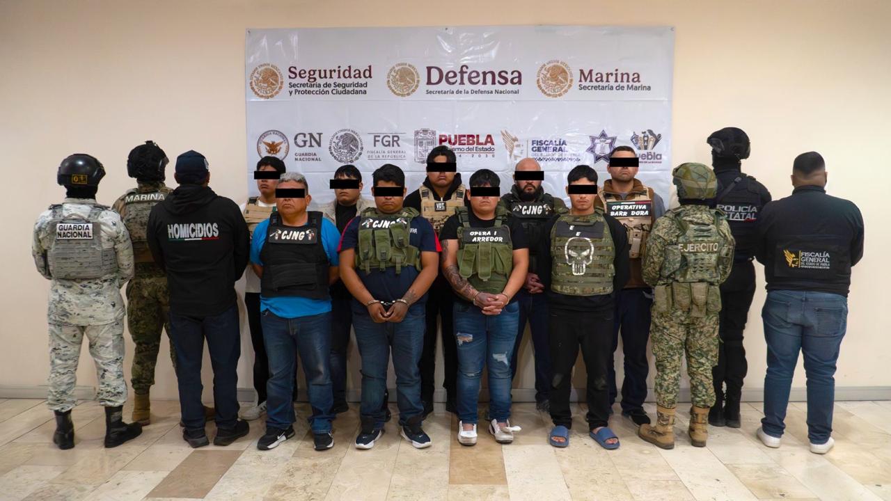 Coordinación interinstitucional permite detención de grupo delictivo en Tecamachalco