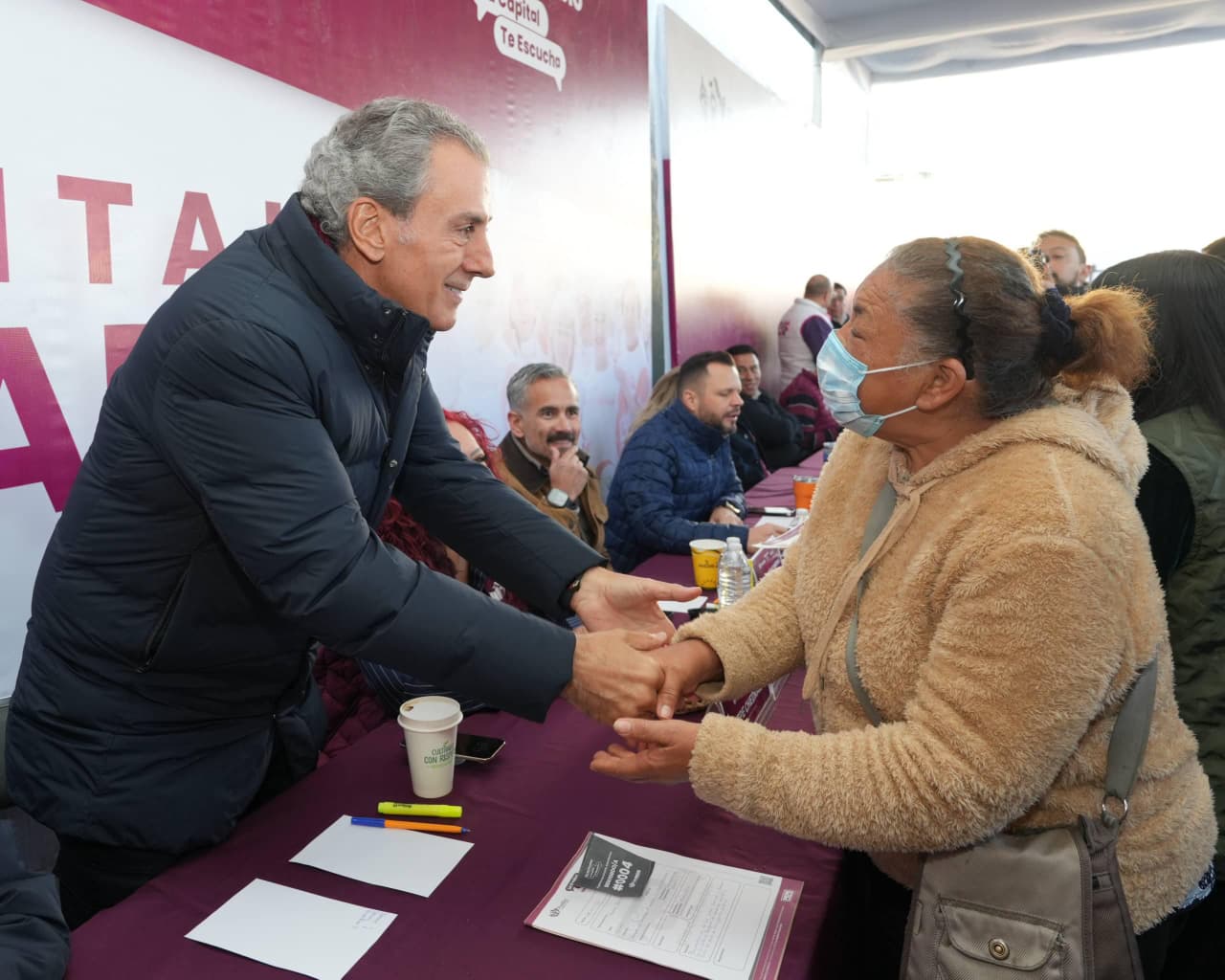 Encabeza Pepe Chedraui jornada de El Día del Pueblo, La Capital te Escucha en colonia Álamos Vista Hermosa