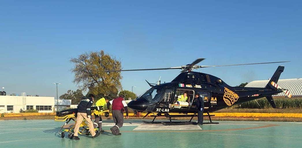 Ambulancia aérea garantiza atención inmediata y especializada a menor con dengue grave