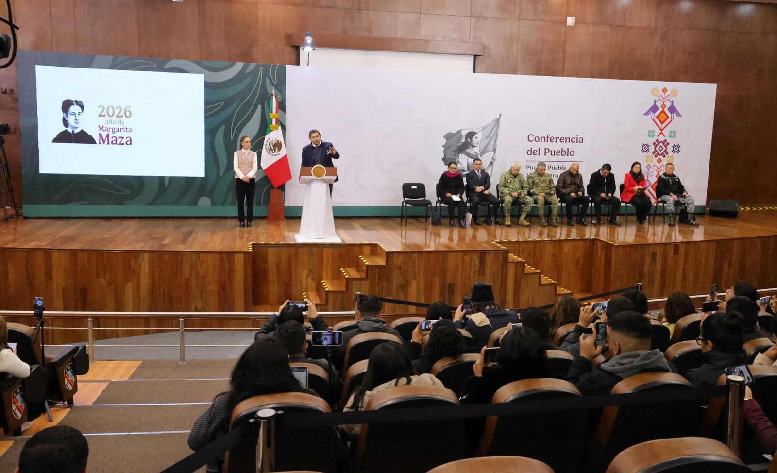 En este 2026, presidenta Sheinbaum fortalece la obra en Puebla