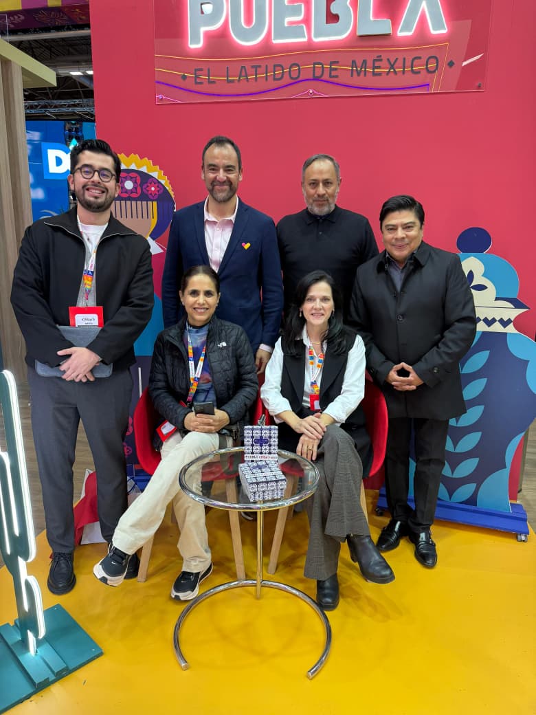 Confirma gobierno de Pepe Chedraui potencial turístico de la ciudad de Puebla, en FITUR