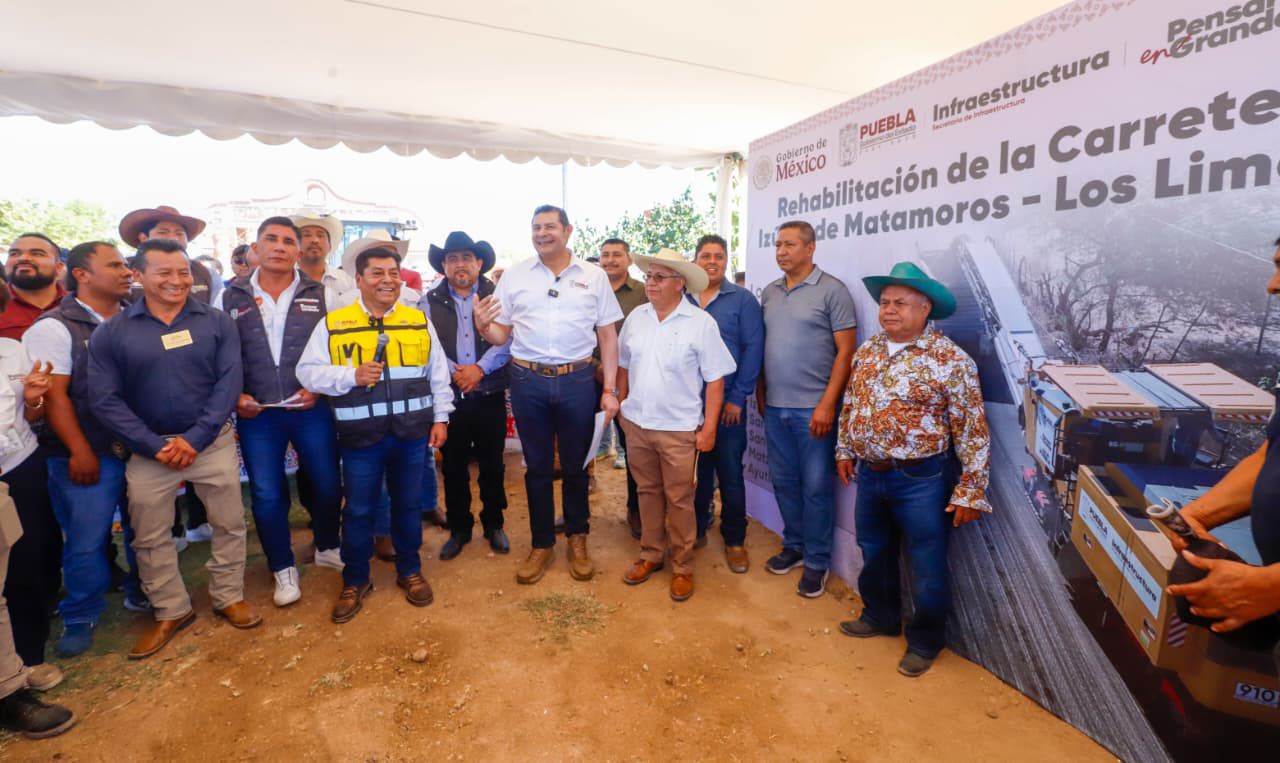 Carretera Izucar- Los Limones acerca oportunidades y conecta comunidades