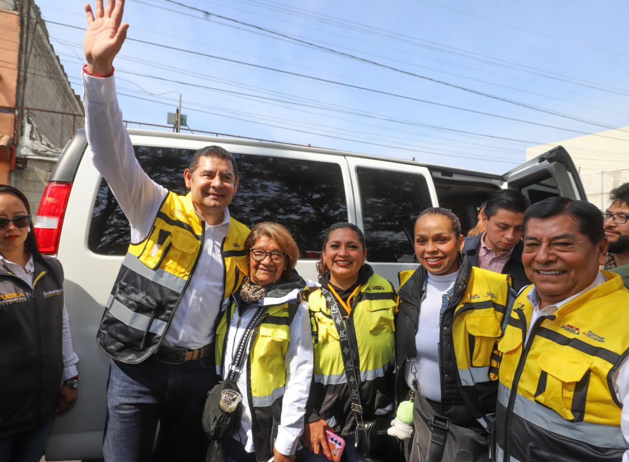 Gobierno estatal transforma carretera Puebla-Tlaxcala; registra 40% de avance