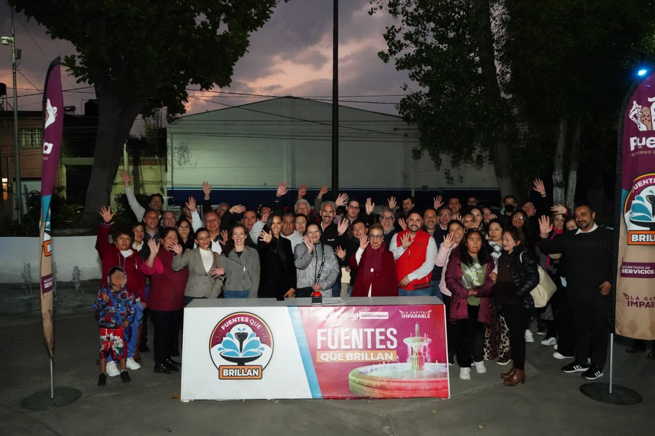 Realiza gobierno de Pepe Chedraui mantenimiento integral de la Fuente de Santa Anita