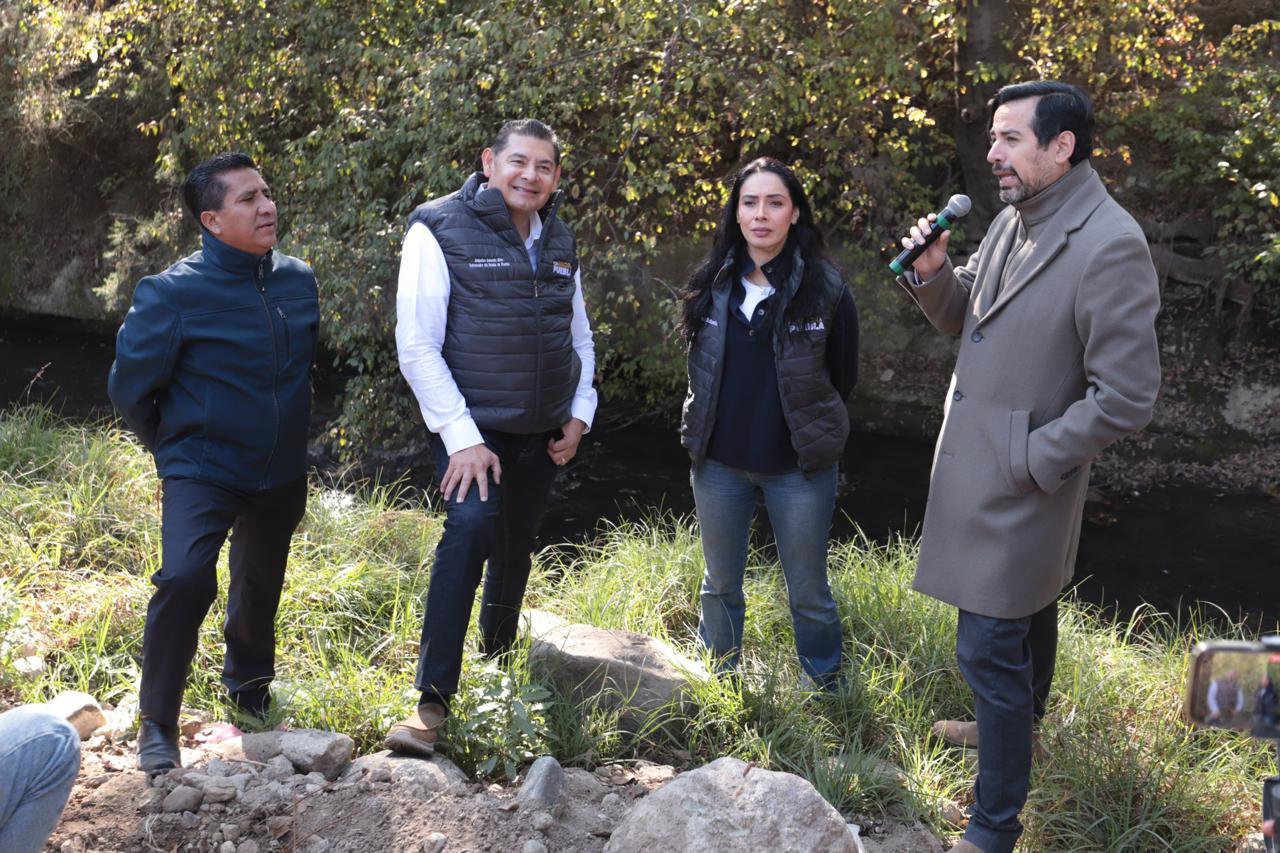 Saneamiento del Atoyac es brindar salud y bienestar a las familias: Armenta