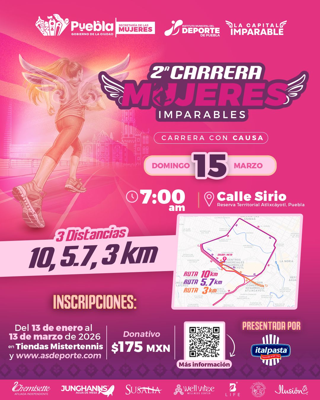 Invita Pepe Chedraui a participar en la Segunda Carrera “Mujeres Imparables 2026”