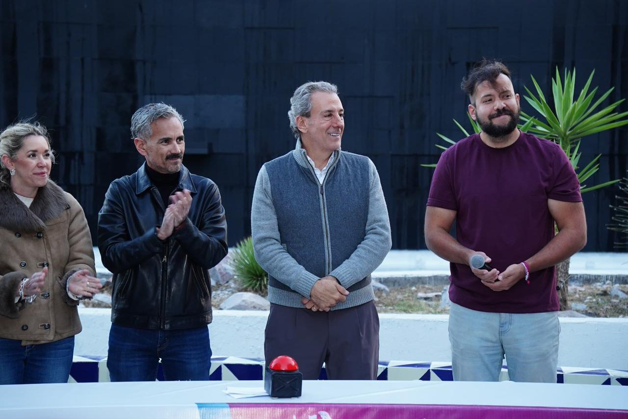 Inaugura Pepe Chedraui mantenimiento integral de la fuente en el Distribuidor Vial 485
