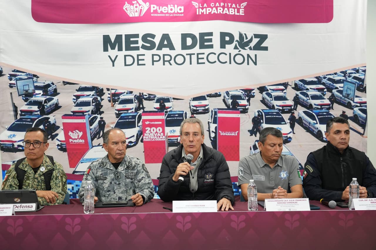 “Unidos Por Ti” y “Puebla Segura” logran la detención de cuatro presuntos responsables de ataque en Angelópolis