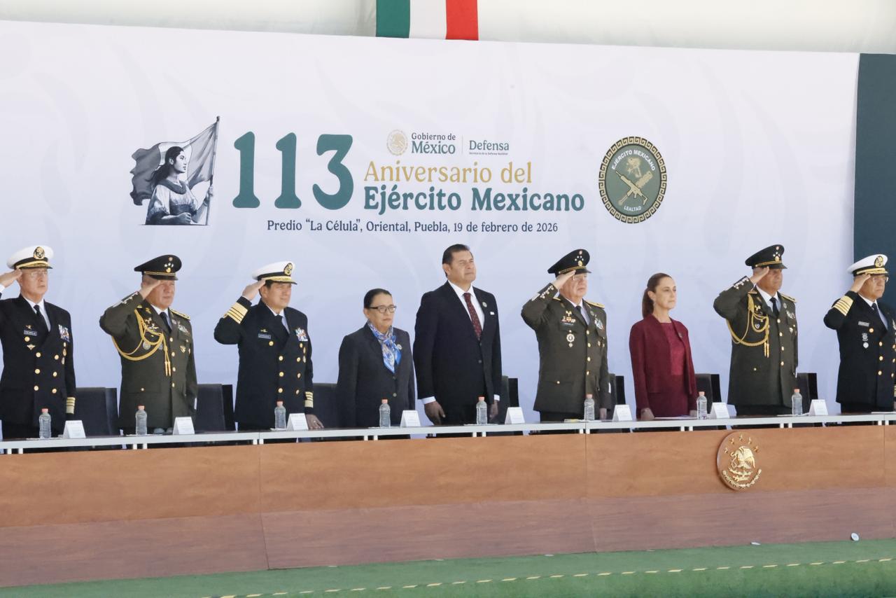 Conmemoración del 113 Aniversario del Día del Ejército Mexicano