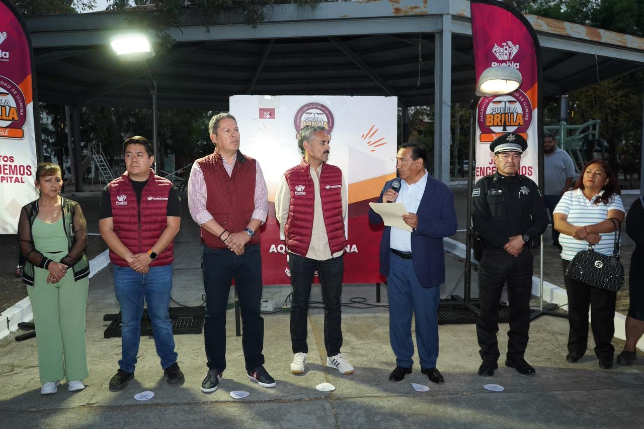 Con Puebla Brilla, Pepe Chedraui modernizó 295 luminarias en Héroes de Puebla