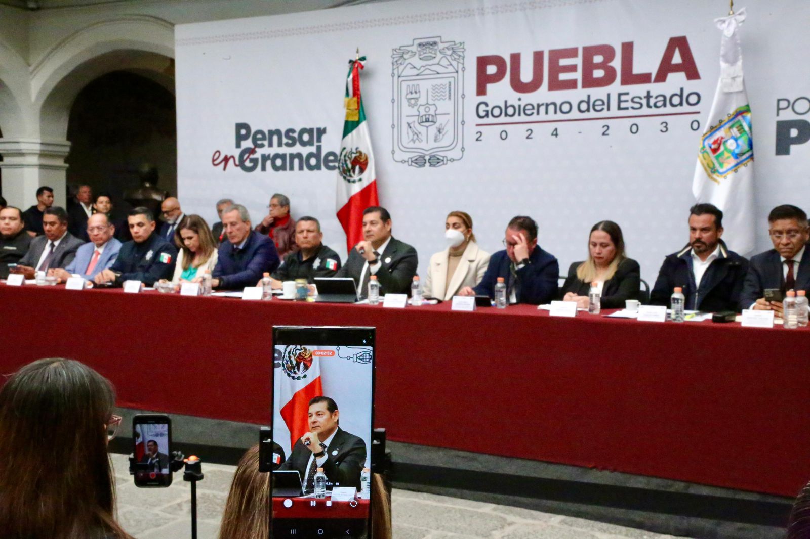 Gobierno de la Ciudad respalda estrategia de seguridad y garantiza atención a las familias poblanas