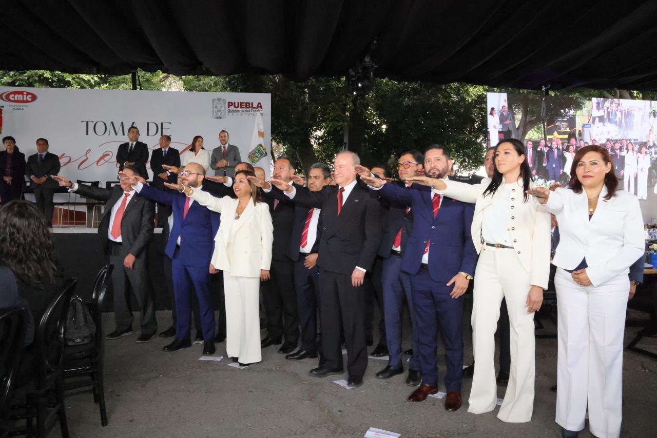 Prosperidad compartida logrará Puebla con alianza CMIC- Gobierno