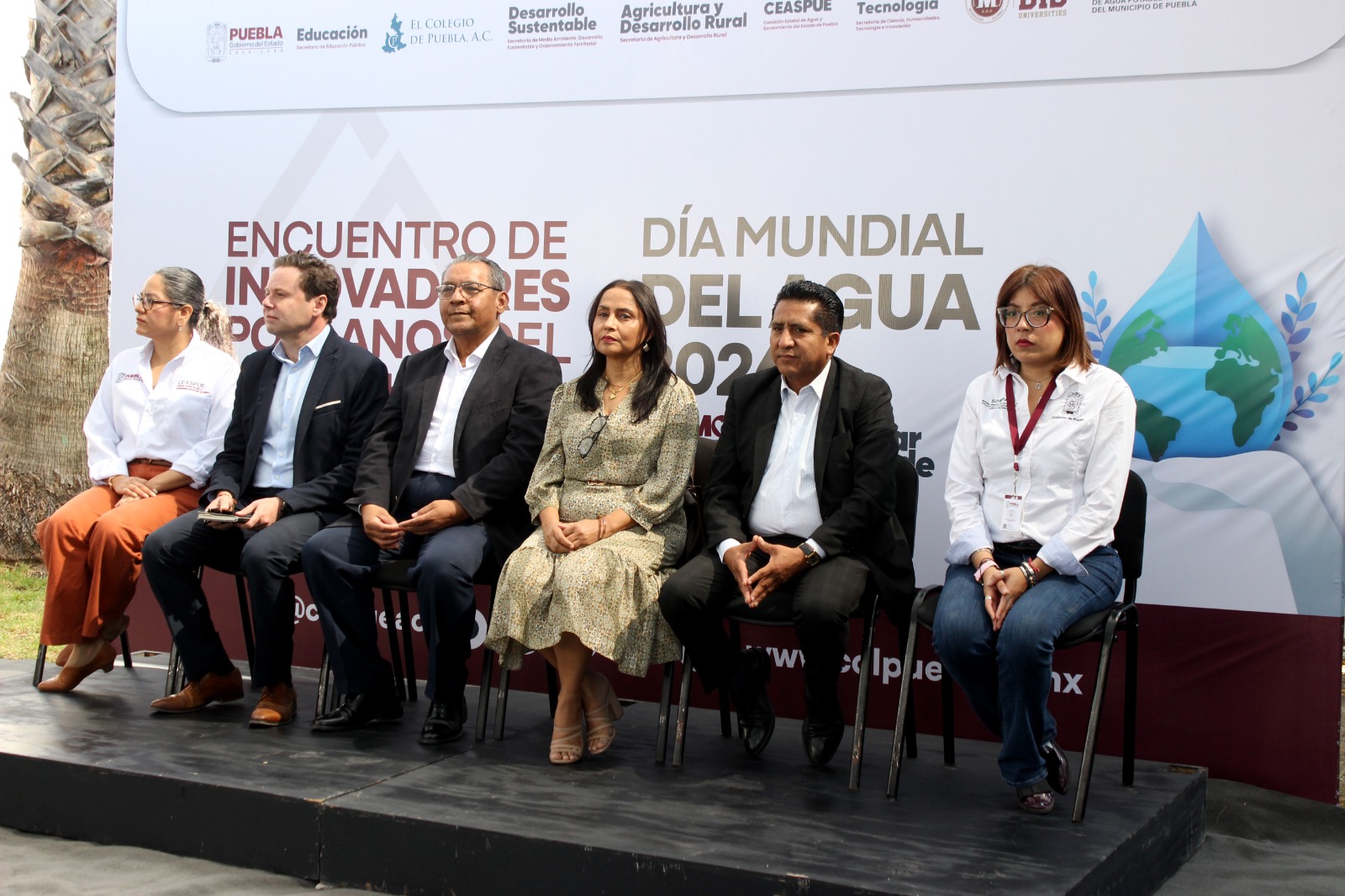 Agua de Puebla Participó en el Foro por el “Día Mundial del Agua”, organizado por el Colegio de Puebla