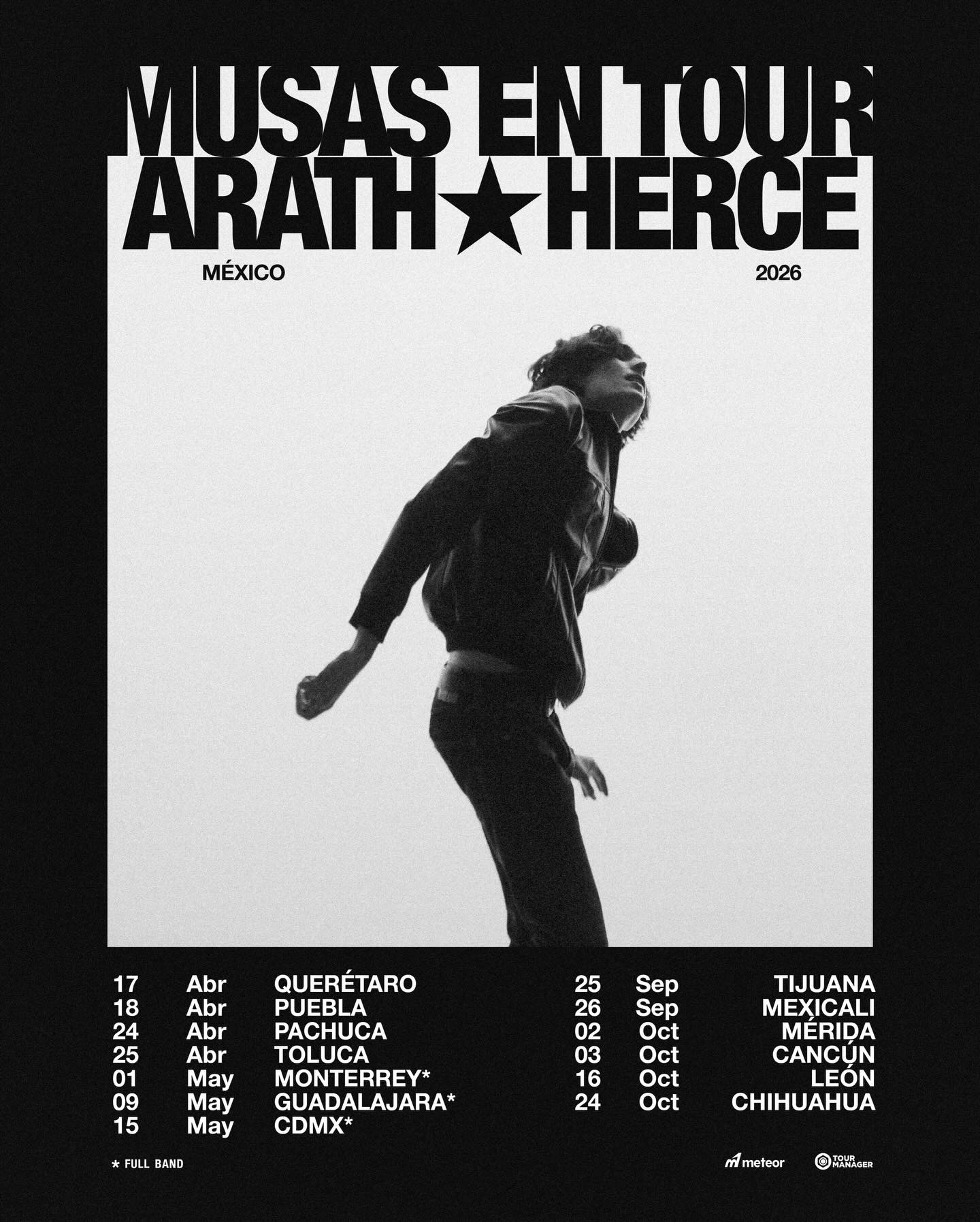 El talentoso cantante y compositor mexicano Arath Herce platica de su disco “Musas en mí”, así como de su gira “Musas en tour”.