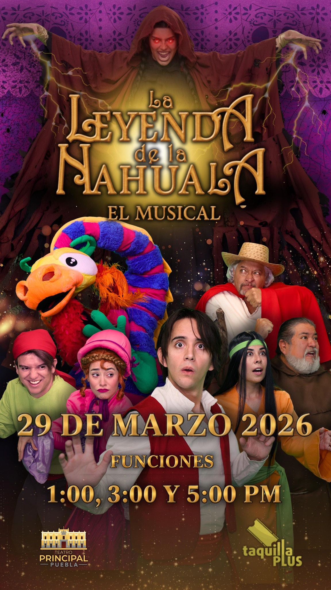 Estreno nacional de una nueva versión de “La Leyenda de la Nahuala: “El Musical”