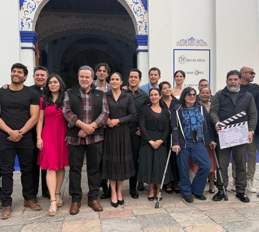 Pizarrazo por inicio de grabaciones de “Sabor a ti”
