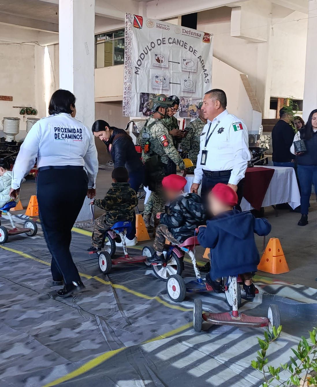 Jornada por la paz y canje de armas fortalece seguridad en Ahuazotepec