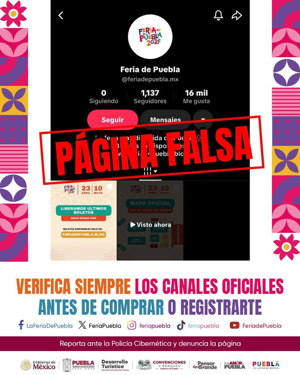 Boletos para el teatro del pueblo se venderán únicamente en canales oficiales