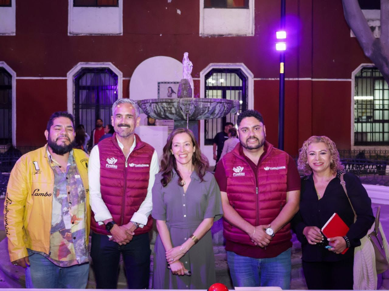 Entrega Gobierno de Pepe Chedraui fuente del Parque Sor Juana Inés de la Cruz