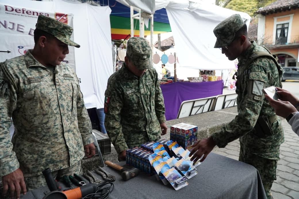Ferias de paz y canje de armas se realizarán en Zacatlán y Chignahuapan