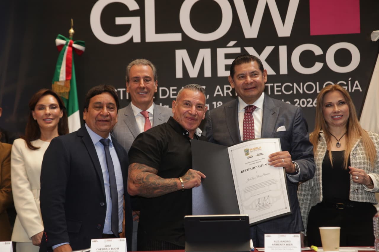 Presentan Alejandro Armenta y Pepe Chedraui Festival Glow México 2026
