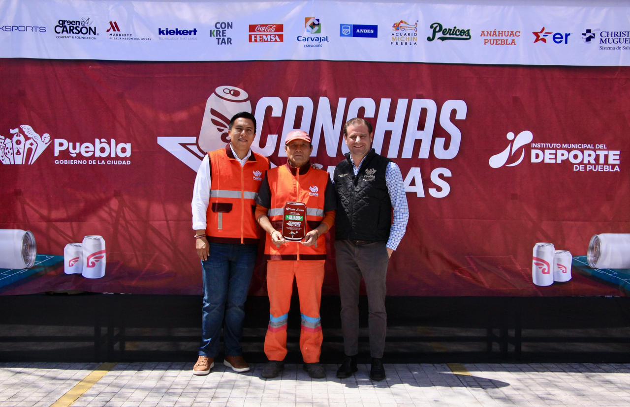 Se suma OOSL al programa Canchas por Latas con donación de 50 mil piezas