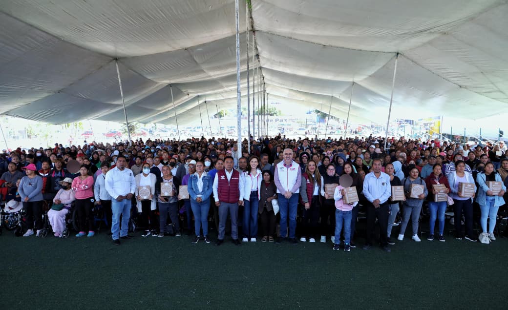 MariElise Budib entrega más de 4 mil despensas del programa “Alimentación Imparable” en La Resurrección