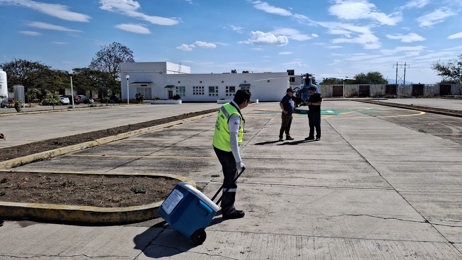 Vía traslado medico aéreo, donación multiorgánica salva vidas en CDMX