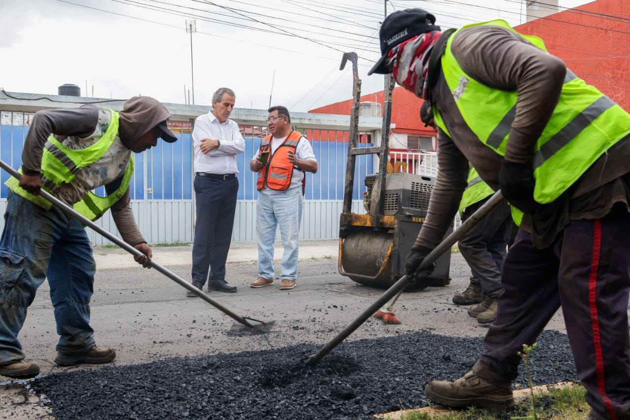 Refuerza Pepe Chedraui campaña capitalina Bacheando Puebla 2026