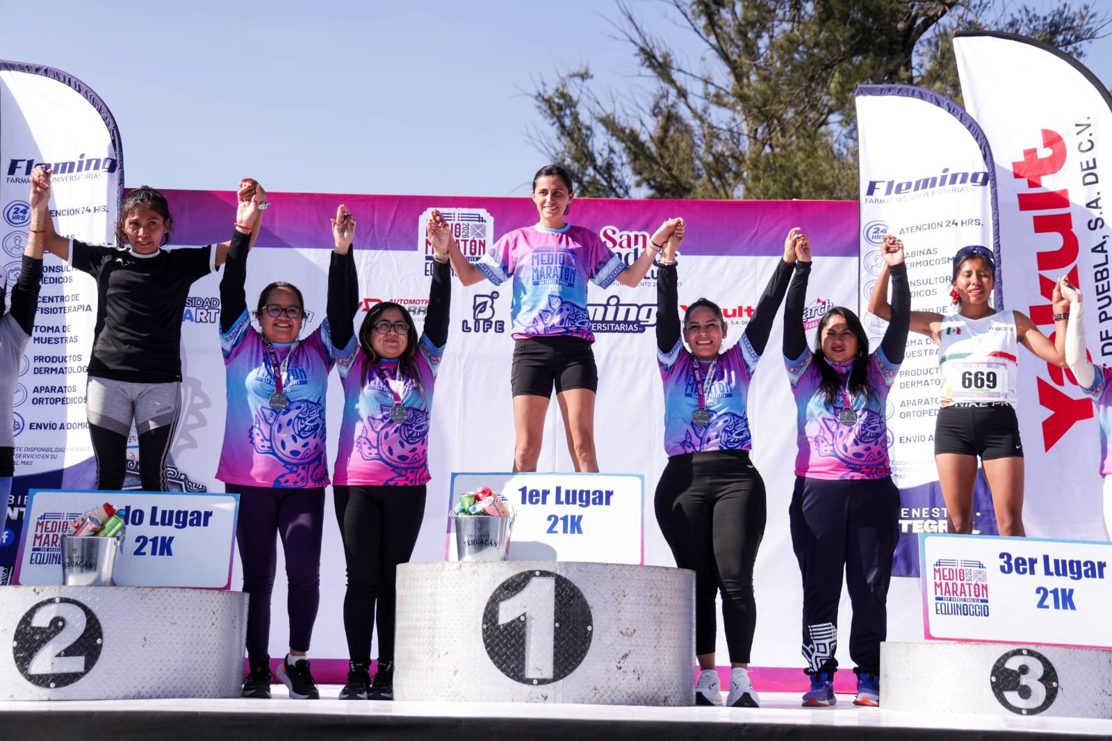 Medio Maratón San Andrés Cholula Equinoccio 2026 reúne a más de 3 mil participantes