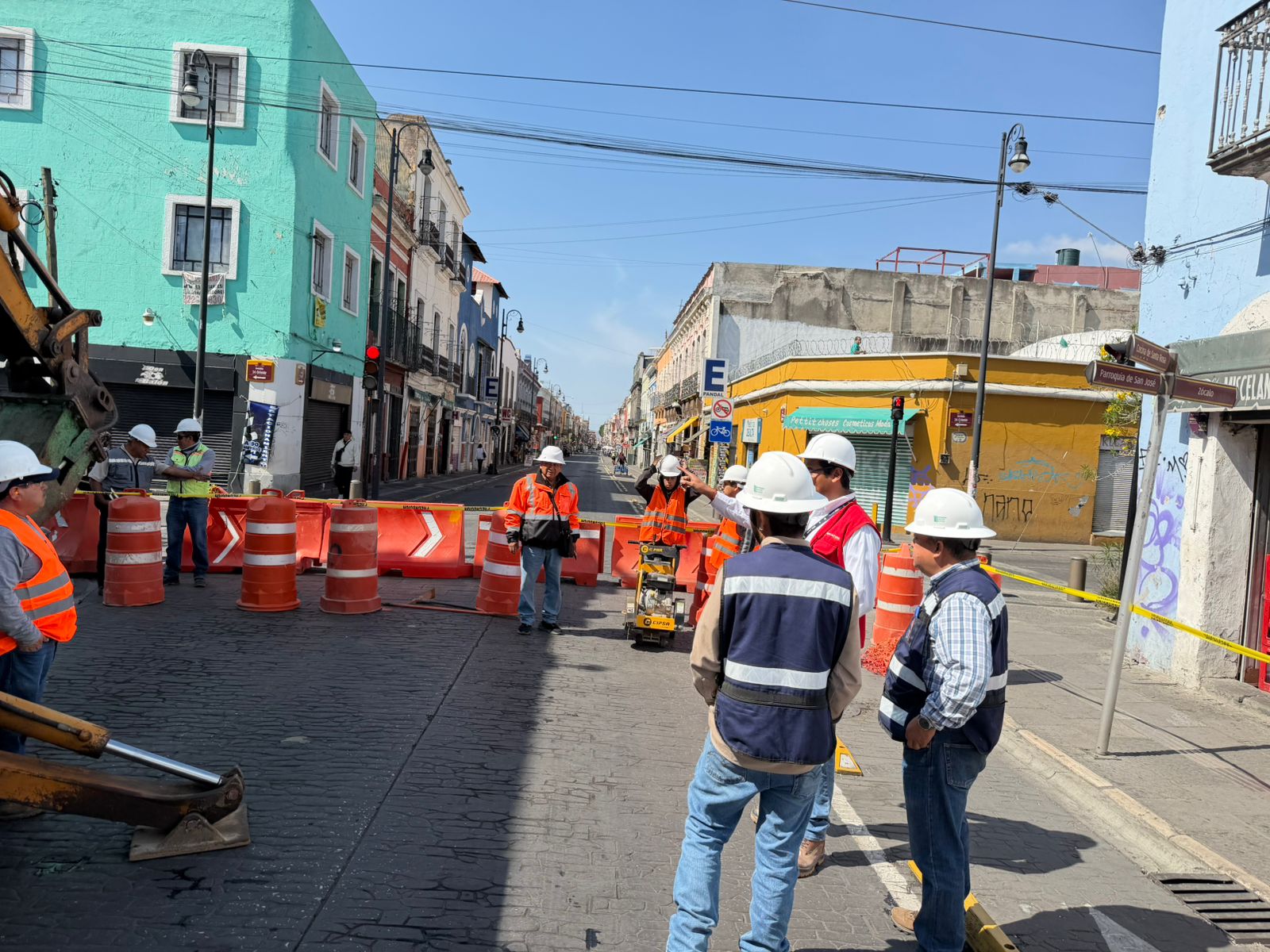 Agua de Puebla invierte 9.7 millones de pesos para renovar la red hidráulica y mejorar el servicio en el Centro histórico