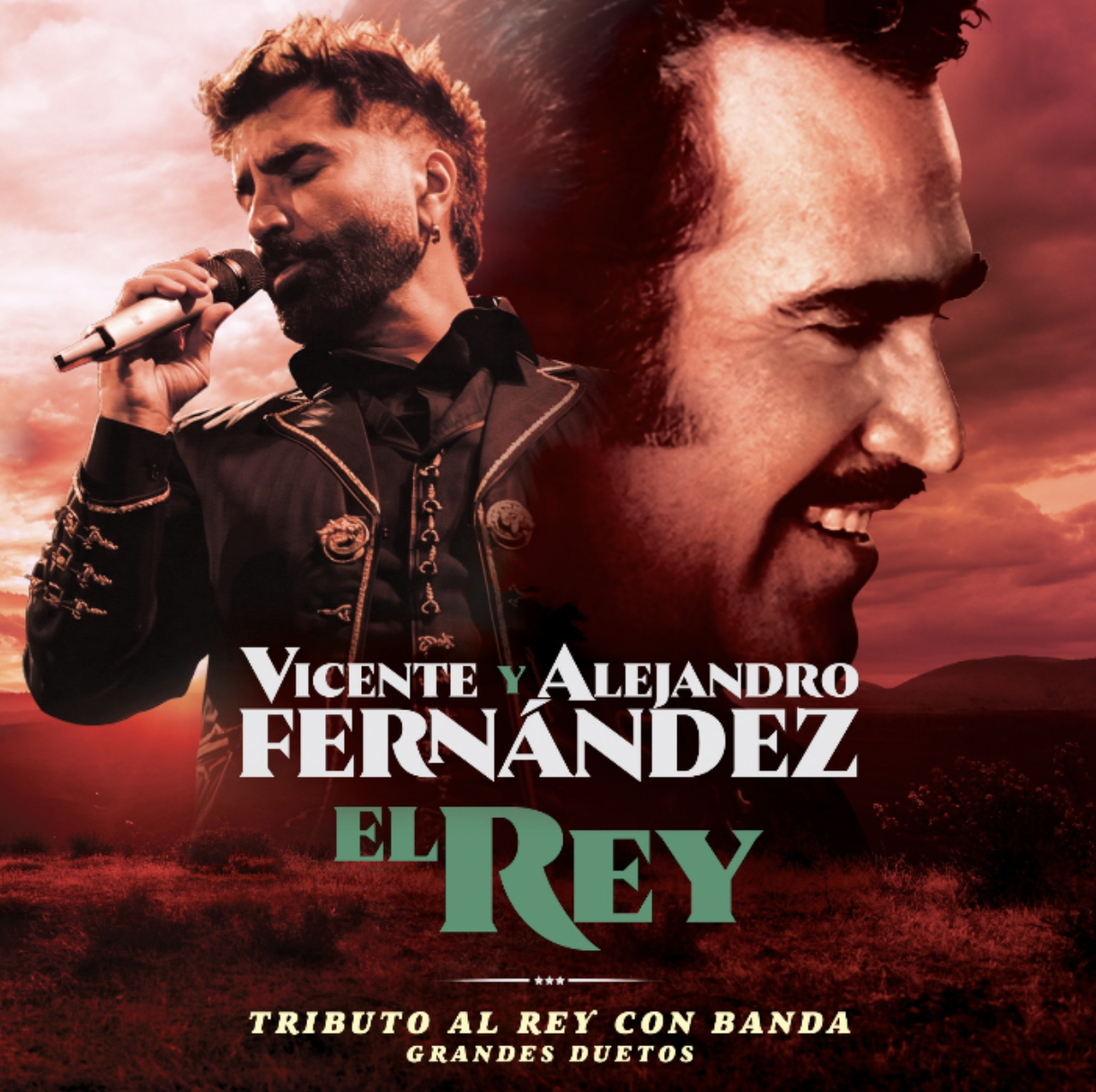 Lanzan una nueva versión del icónico “El Rey” en donde fue fusionado el talento de Don Vicente y Alejandro Fernández en un dueto emotivo y conmovedor