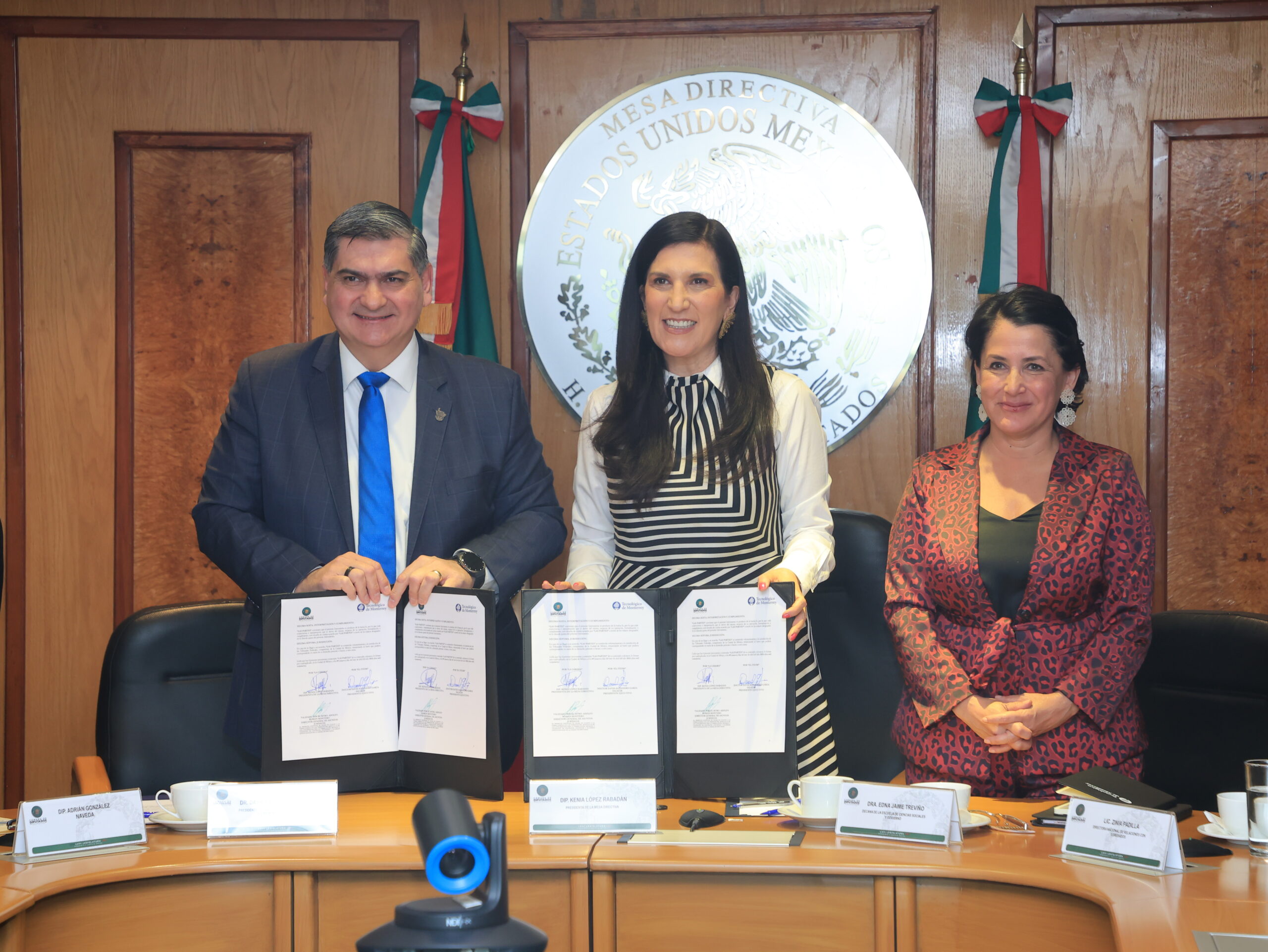 Tecnológico de Monterrey y Cámara de Diputados en alianza para impulsar investigación, conocimiento y formación de talento en México