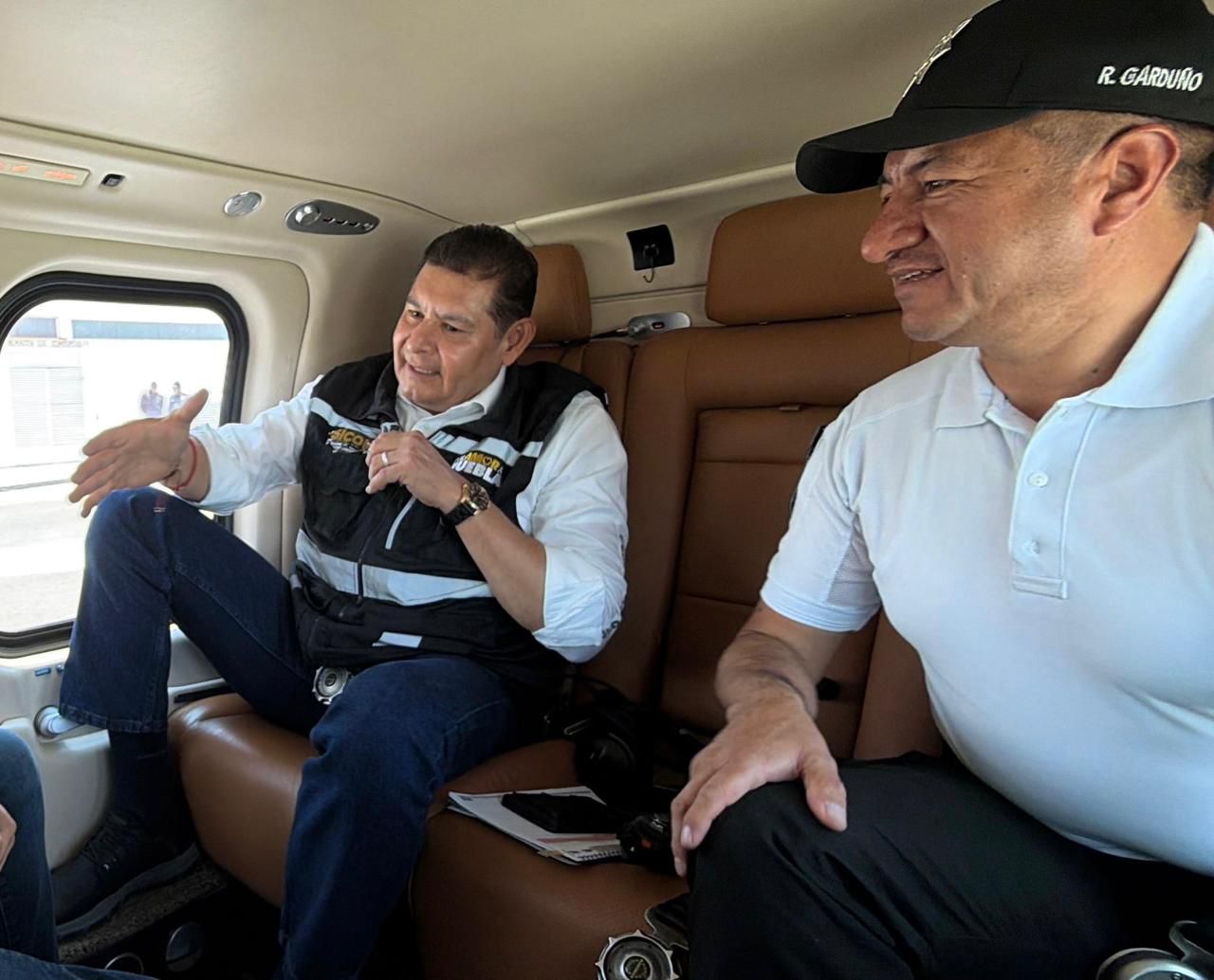 Gobernador Armenta Mier personalmente supervisa y atiende en días santos los operativos de seguridad en Puebla