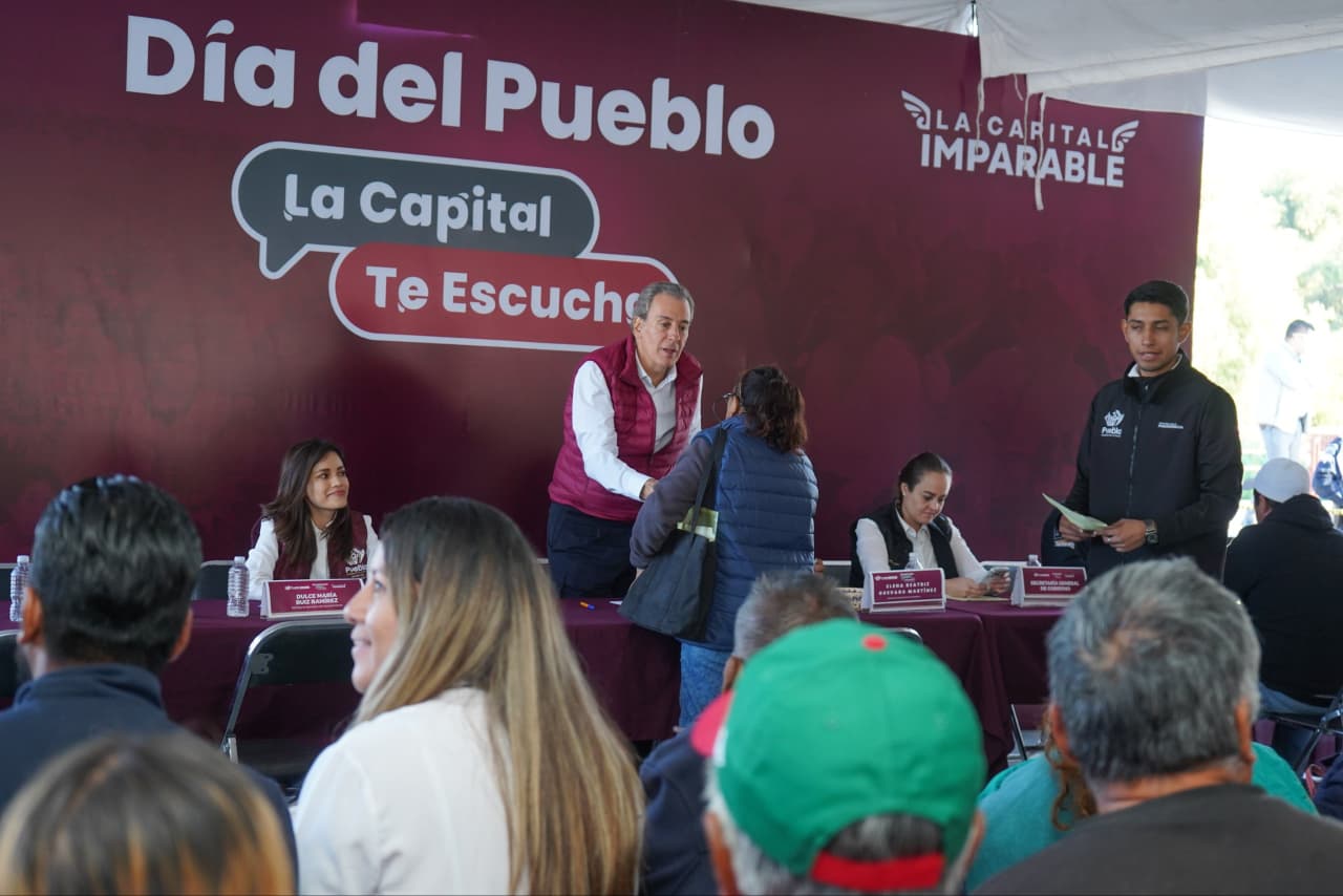 Pepe Chedraui encabeza jornada «Día del Pueblo» en San Francisco Totimehuacan