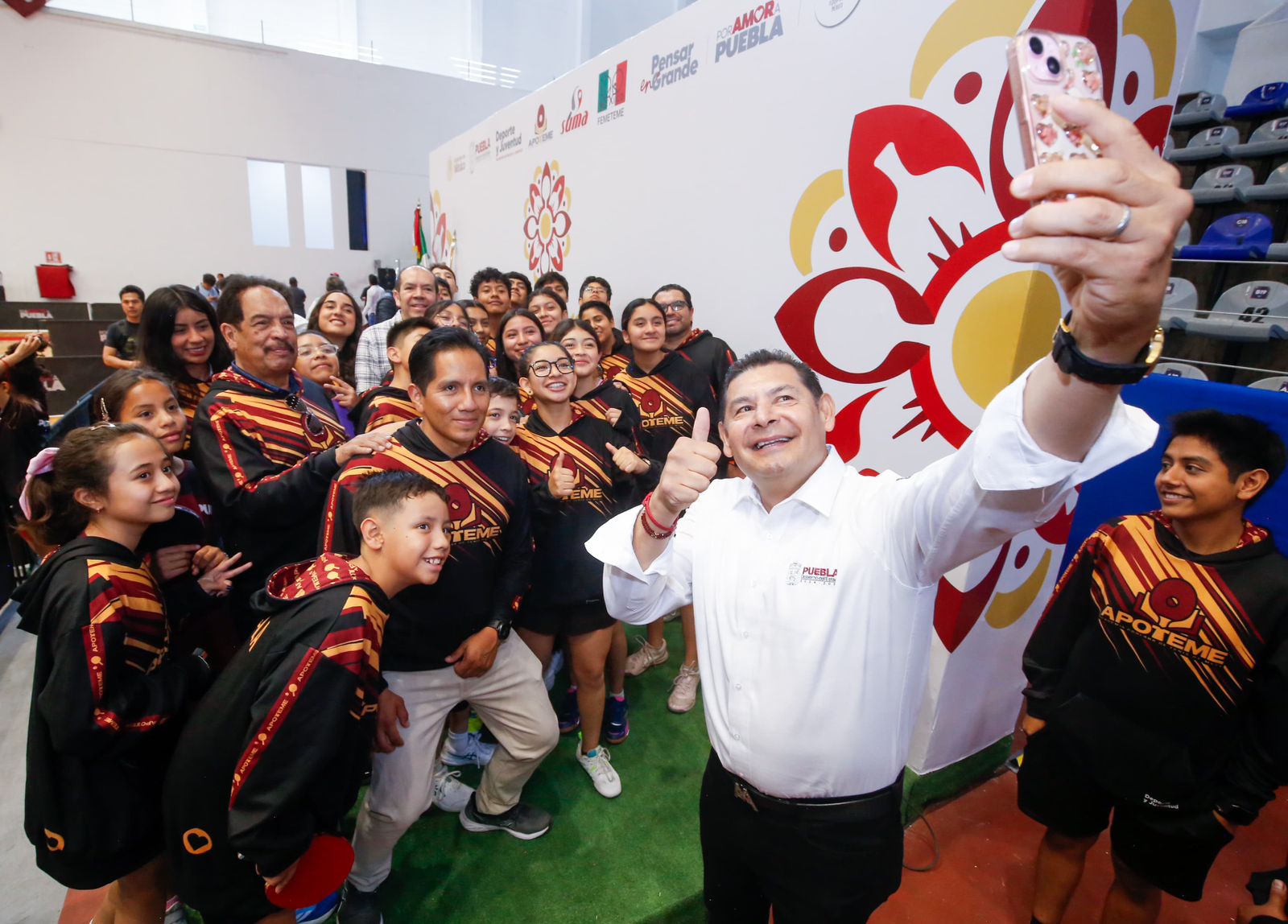Campeonato nacional de tenis de mesa en Puebla rompe record de participación