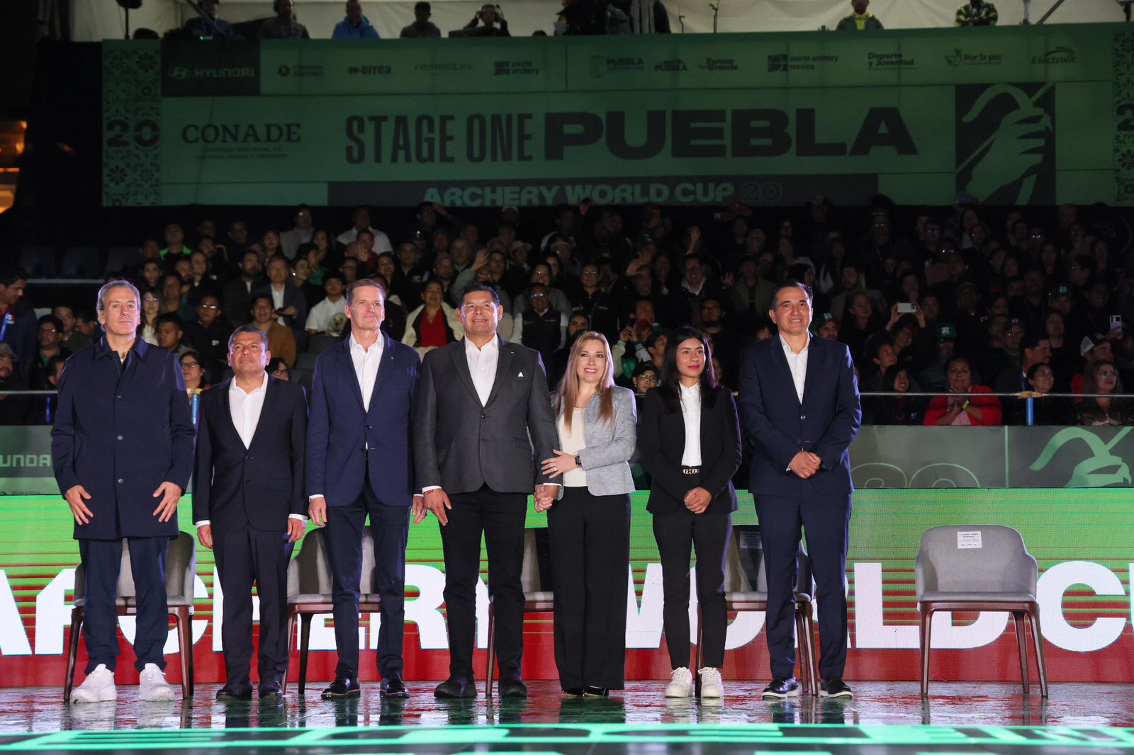 Armenta Mier impulsa legado deportivo para puebla con Copa Mundial tiro con arco