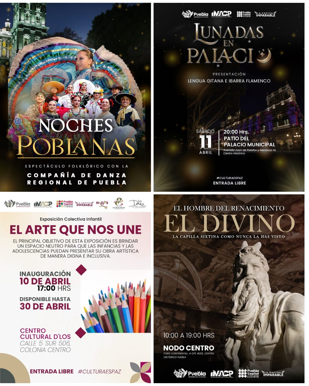 Gobierno de Pepe Chedraui invita a disfrutar de las actividades del fin de semana