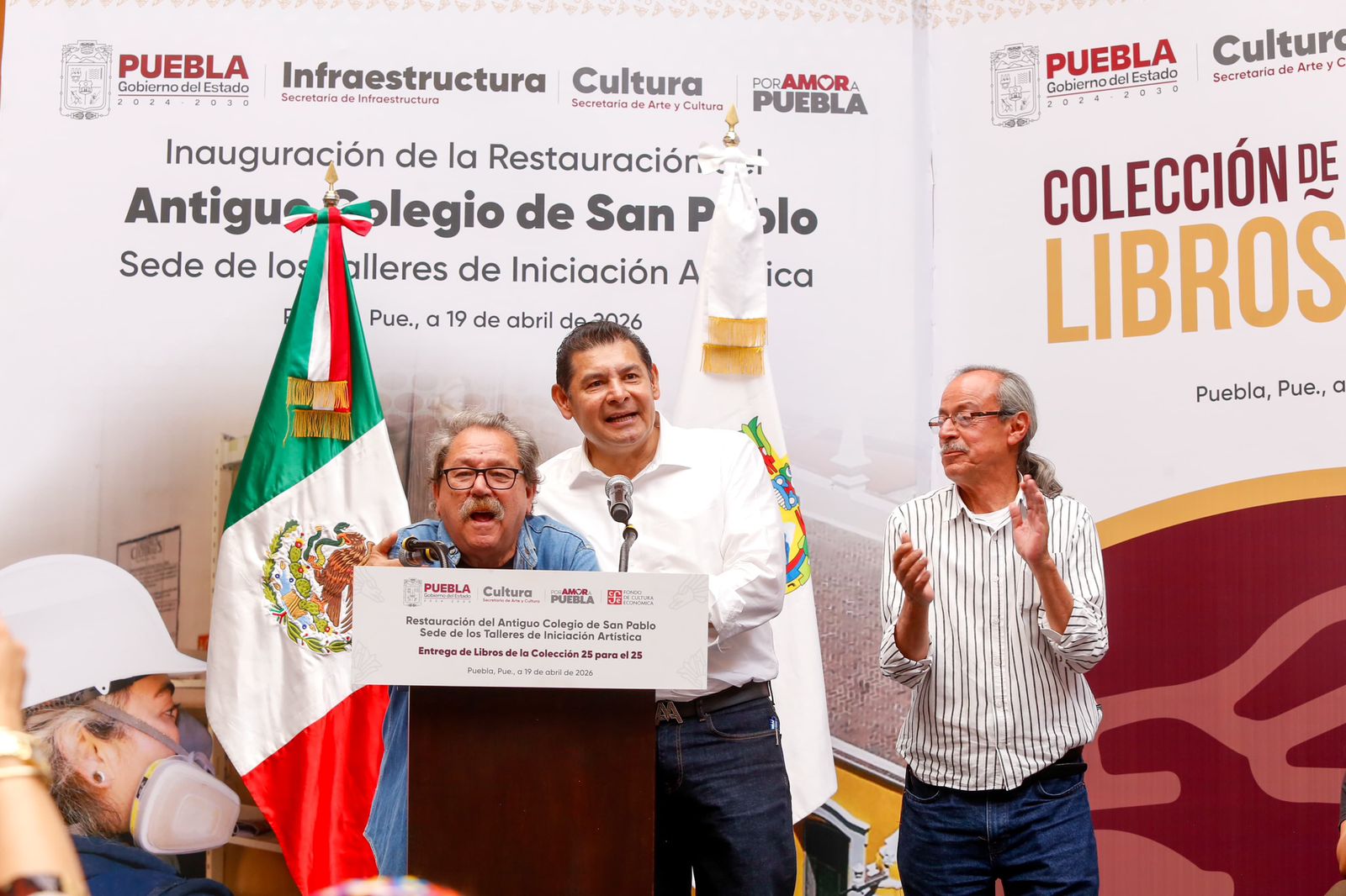 Con lectura, arte y cultura gobierno estatal impulsa la transformación de Puebla