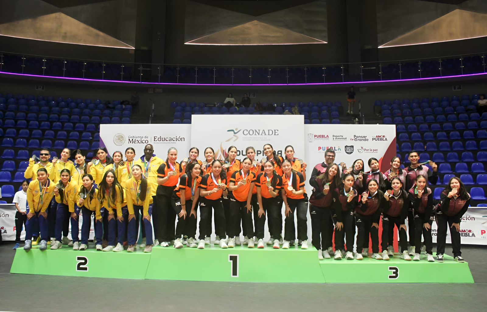Puebla inicia segundo bloque de la Olimpiada Nacional CONADE con voleibol de playa