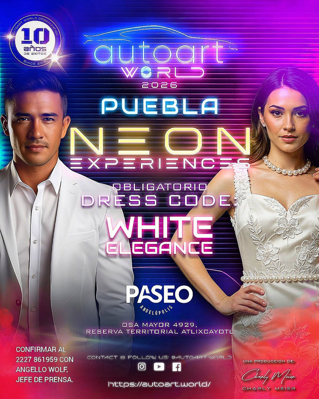 Hoy jueves 23 de abril se realizará en Puebla la edición 2026 de “autoart World”