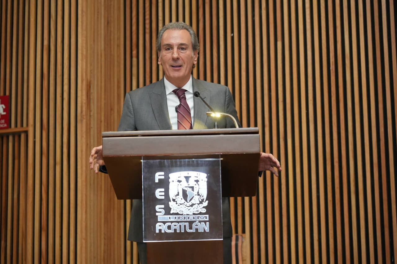 Desde la UNAM, Pepe Chedraui expone avances de gobernanza en Puebla