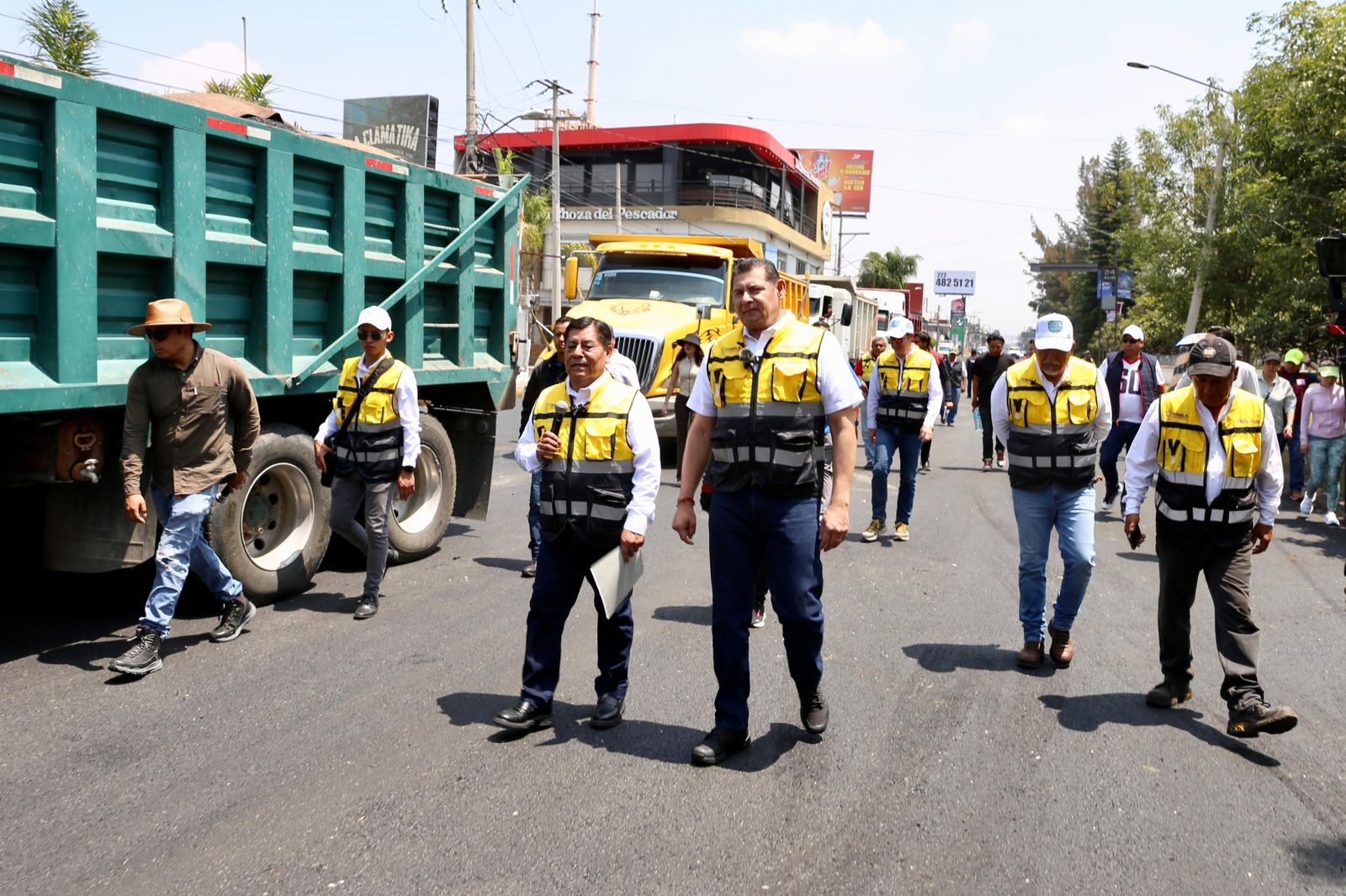 Gobierno estatal rehabilita la 24 sur; acelera transformación de vialidades en Puebla