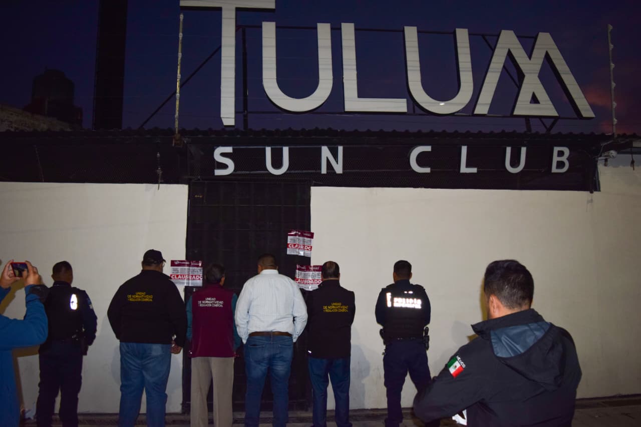 Refuerza gobierno de Pepe Chedraui el orden con clausura de cinco bares en la zona de CU