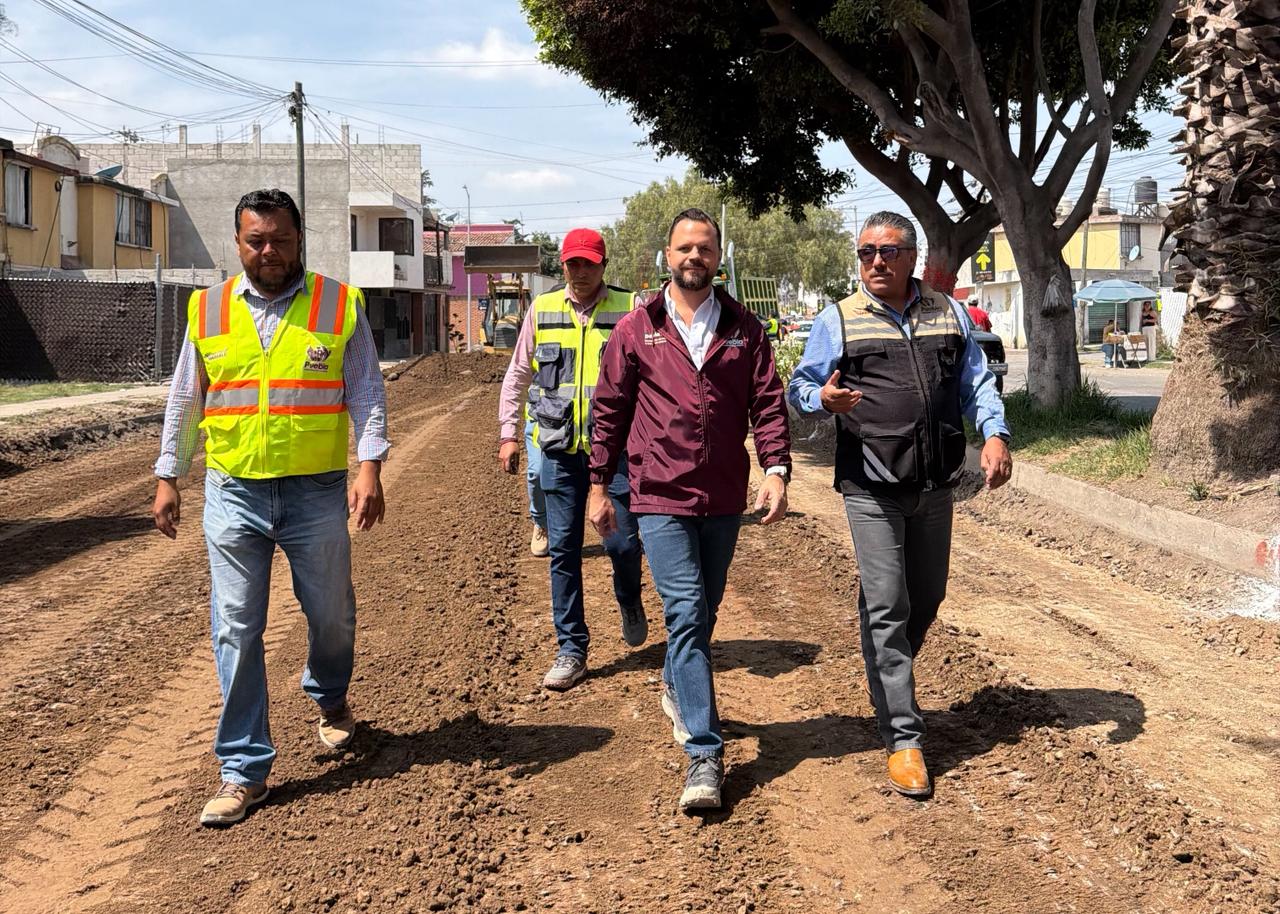 Avanza Gobierno de Pepe Chedraui con trabajos de rehabilitación vial en Bulevar Apulco